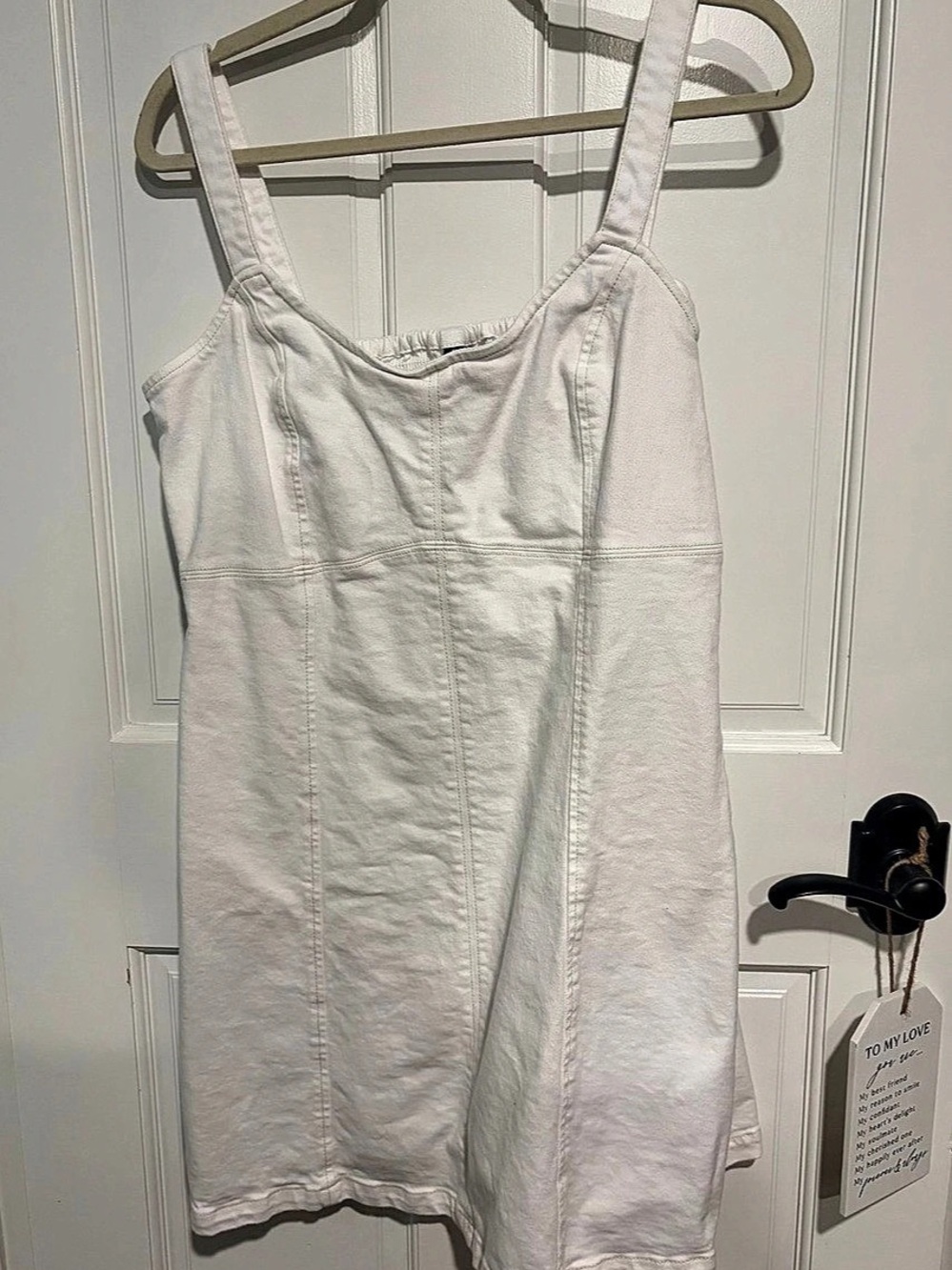 White Mini Dress Like New